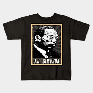 80s Style O.J. Simpson Kids T-Shirt